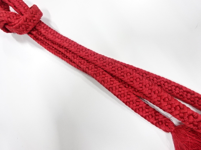 正絹　手組帯締め